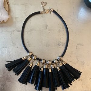 White House Black Market Tassel Necklace